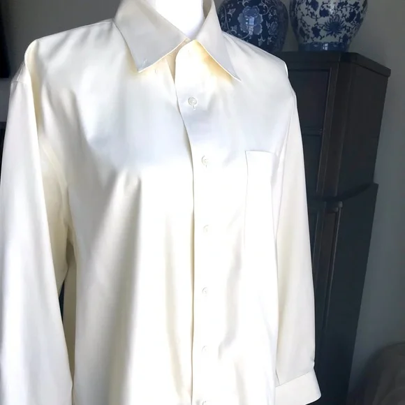 enro ultra pinpoint dress shirt Enro Ultra Pinpoint Button Down Shirt SZ:17 1/2
